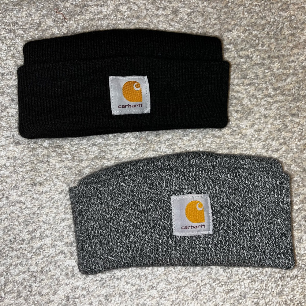 Carhartt beanies - black & heather